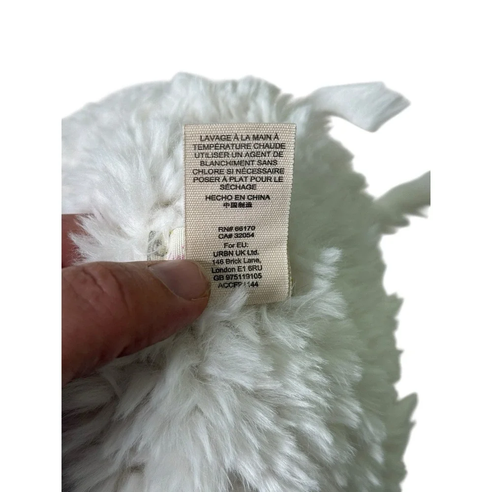 Free People Infinity Scarf Fringe Soft White Multifunctional‎